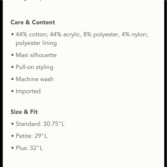 Anthro Farm Rio Jimena Knit Maxi Skirt M - Picture 6 of 10